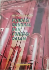 Image of Rekayasa Fundasi II Fundasi Dangkal dan Fundasi Dalam