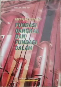 Rekayasa Fundasi II Fundasi Dangkal dan Fundasi Dalam