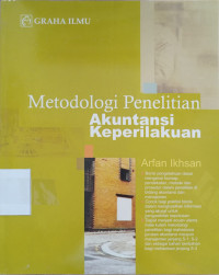 Image of Metodologi Penelitian Akuntansi Keperilakuan