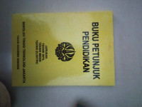 Image of buku petunjuk pendidikan jurusan teknik sipill, teknik mesin, teknik elektro