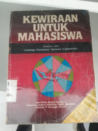 kewirausahaan untuk mahasiswa