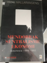 Image of MENDOBRAK SENTRALISME EKONOMI