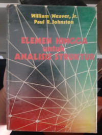 Image of ELEMEN HINGGA UNTUK ANALISIS STRUKTUR