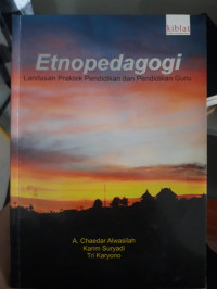 Image of Etnopedagogi Landasan Praktek Pendidikan dan pendidikan Guru