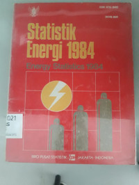 Image of STATISTIK ENERGI 1984