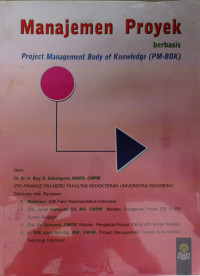 Image of Manajemen Proyek berbasis Project management Body of Knowledge (PM-BOK)