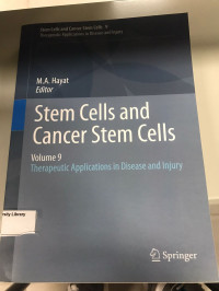 Stem Cells and Cancer Stem Cells