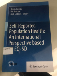 self reported population health an international perspective based EQ-5D