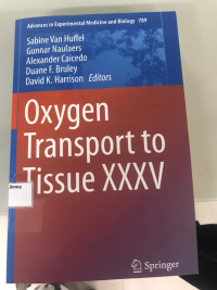 Image of Oxygen Transport to Tissue XXXIV