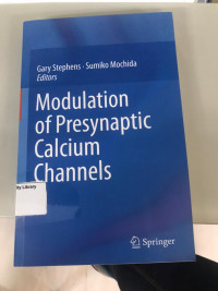 Modulation of Presynaptic Calcium Channels