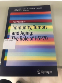 Immunity, Tumors and Aging