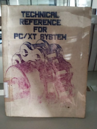 Image of TECHNICAL REFERENCE FOR PC/XT SYSTEM