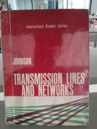 Transmission Lines and Networks