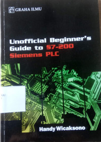 Image of Unofficial Beginner's Guide to S7-200 Siemens PLc