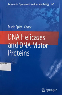 Image of DNA Helicases and DNA Motor Proteins