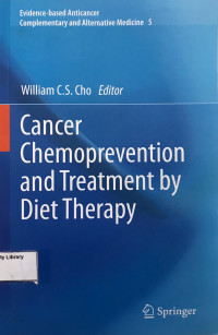 Image of Cancer Chemoprevention and Treatment by Diet Therapy