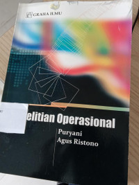 Image of PENELITIAN OPERASIONAL
