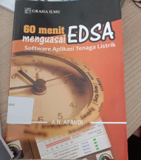 Image of 60 menit menguasai EDSA software Aplikasi Tenaga Listrik