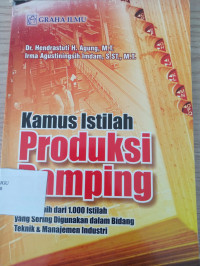 Image of Kamus Istilah Produksi Ramping
