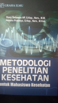 Image of Metodologi Penelitian Kesehatan