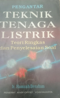 Image of Pengantar Teknik Tenaga Listrik