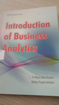 Introductions Of Business Analytics