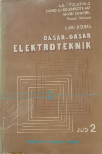 Image of DASAR-DASAR ELEKTROTEKNIK JILID 2