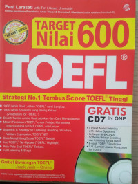 TARGET NILAI 600 TOEFEL