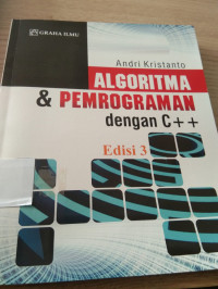 Image of ALGORITMA & PEMROGRAMAN DENGAN C++