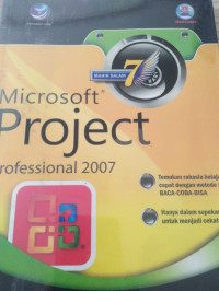 Image of MAHIR DALAM 7 HARI MICROSOFT PROJECT PROFESIONAL 2007