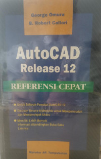 Image of AUTOCAD RELEASE 12 REFERENSI CEPAT