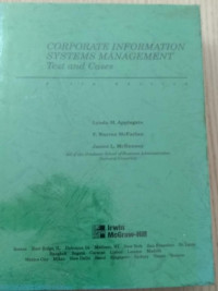 Image of CORPORATE INFORMATION SYSTEM MANAGEMENT