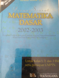 Image of PERANGKAT SIASAT MATEMATIKA DASAR 2002-2003