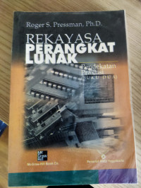 Image of Rekayasa Perangkat Lunak Pendekatan Praktisi ( Buku Dua)