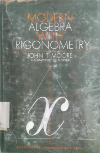 Image of MODERN ALGEBRA WITH TRIGONOMETRY