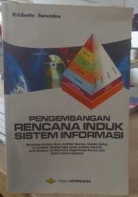 Image of PENGEMBANGAN RENCANA INDUK SISTEM INFORMASI