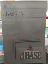 Image of dBASE IV setting the new data management standard