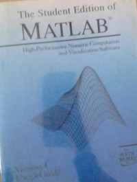 The Student Edition Of Matlab