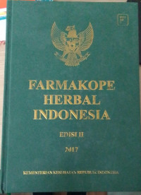 Farmakope Herbal Indonesia Edisi (II)