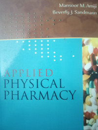 Image of Applied Physical Pharmacy