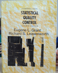 STATISTICAL QUALITY CONTROL