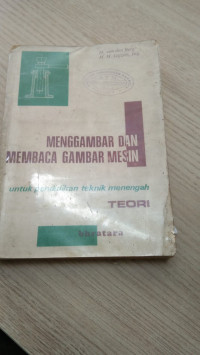 Image of Membaca Dan Membaca Gambar Mesin