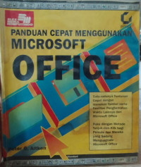 Image of PANDUAN CEPAT MENGGUNAKAN MICROSOFT OFFICE
