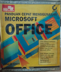 PANDUAN CEPAT MENGGUNAKAN MICROSOFT OFFICE