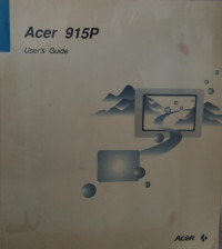 ACER 915P USER'S GUIDE