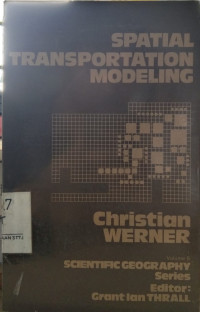 Image of SPATIAL TRANSPORTATION MODELING