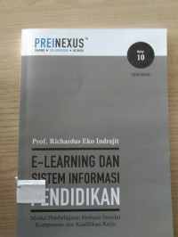 E-LEARNING DAN SISTEM INFORMASI PENDIDIKAN