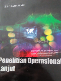 PENELITIAN OPERASIONAL LANJUT