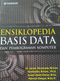Image of ENSIKLOPEDIA BASIS DATA DAN PEMPROGRAMAN KOMPUTER