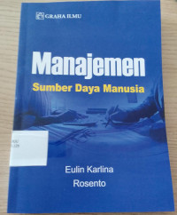 Image of MANAJEMEN SUMBER DAYA MANUSIA